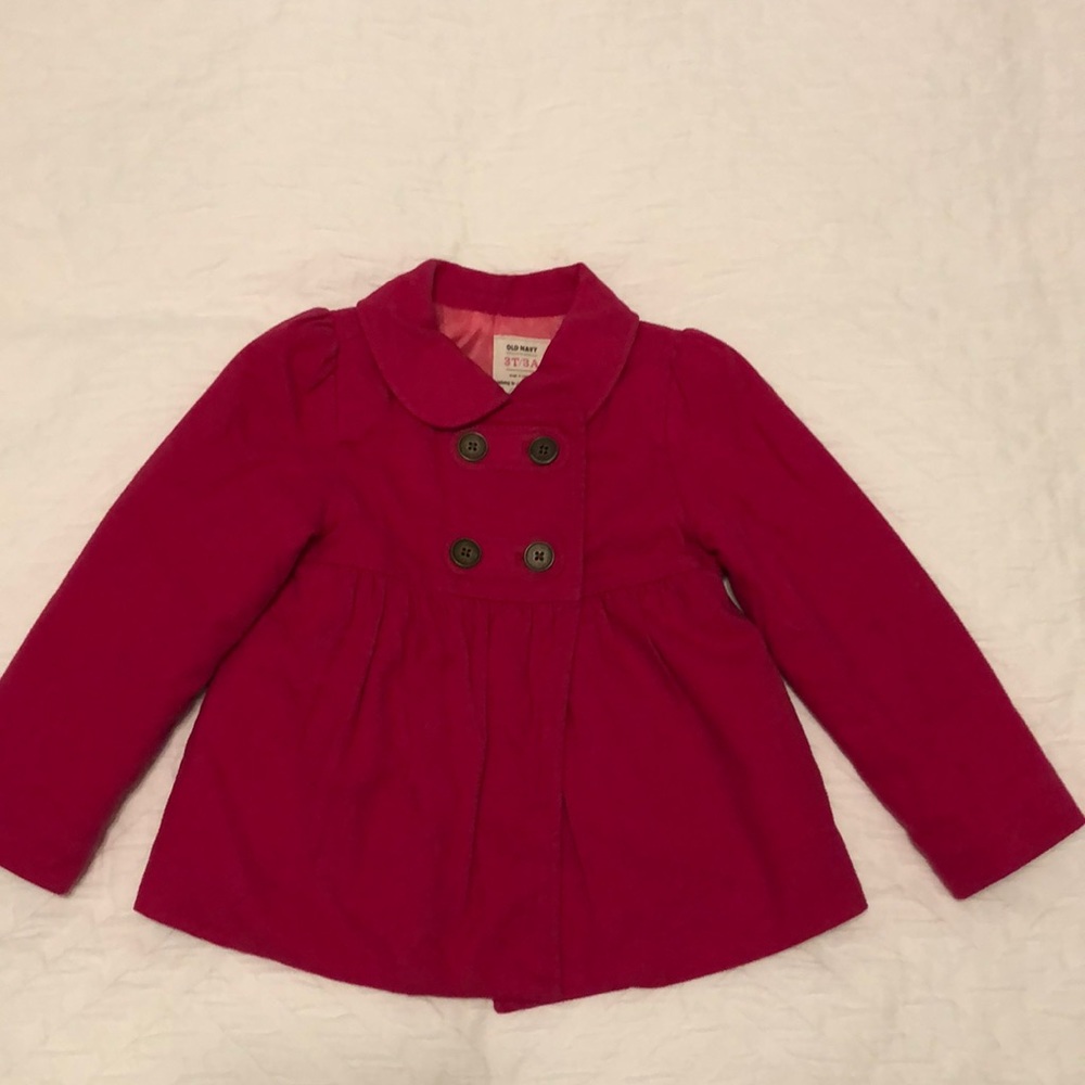 Old Navy girls pea coat